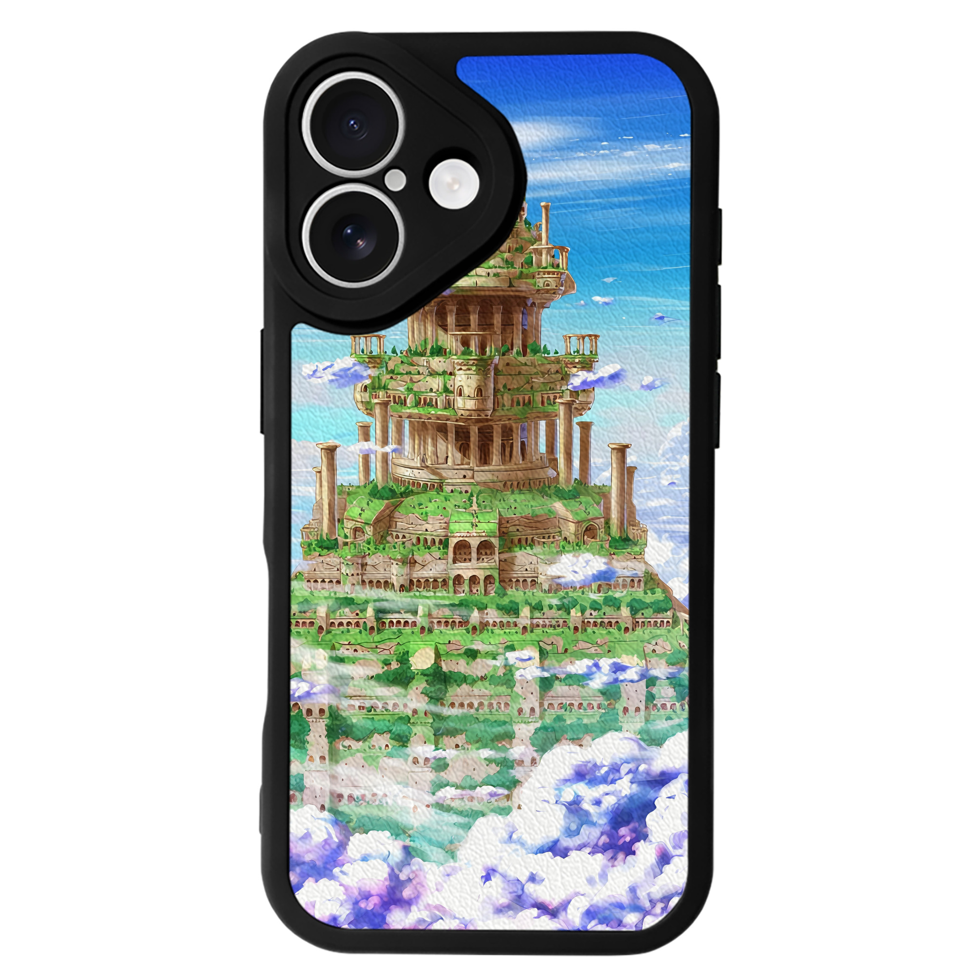 （画像用） ドラゴンクエスト Doragon Kuesuto Dragon Quest 【iPhone 16シリーズ対応】シリコンスマホケース（レザー調） 材質：シリコン
